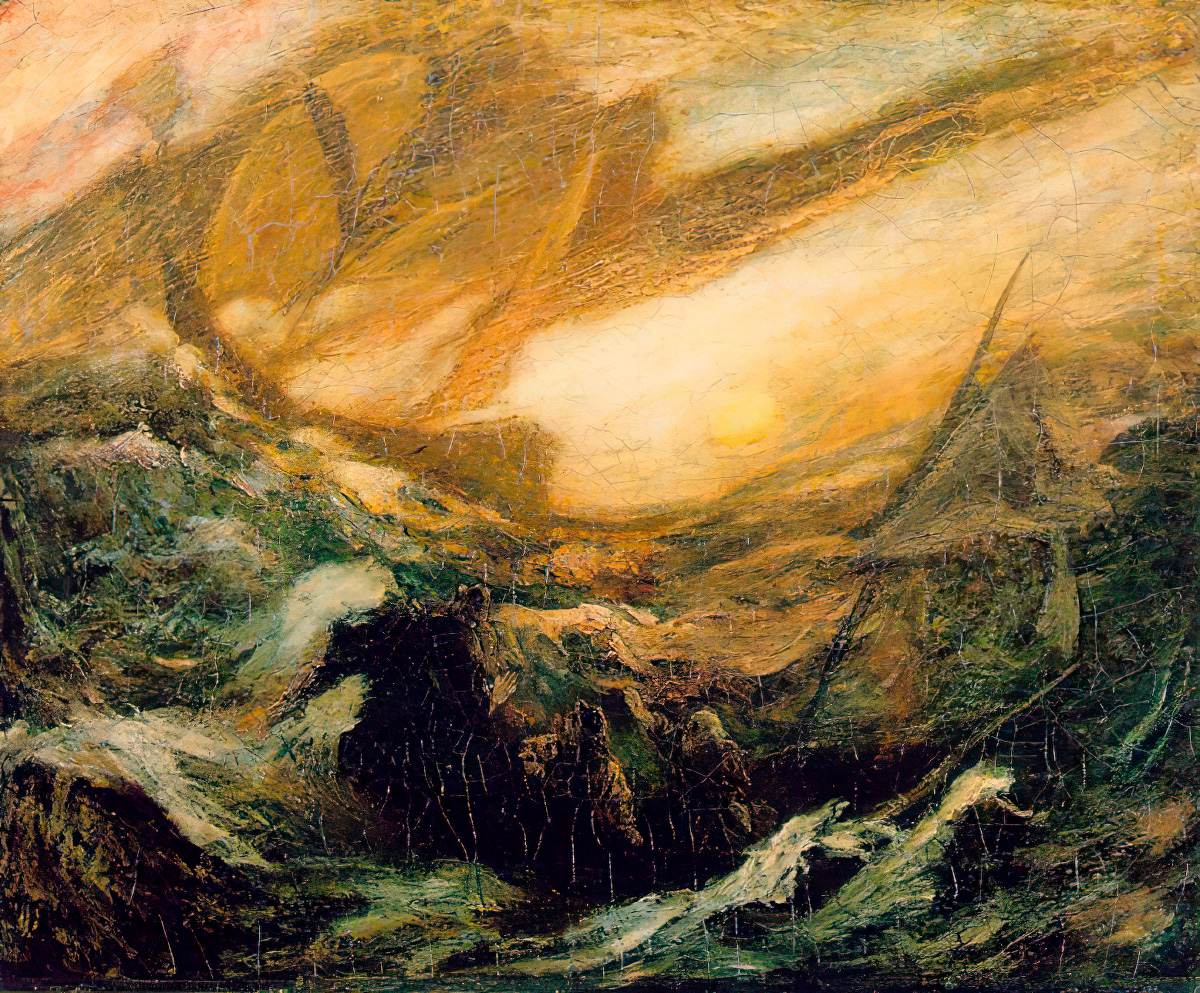 Flying Dutchmanby by Albert Pinkham Ryder