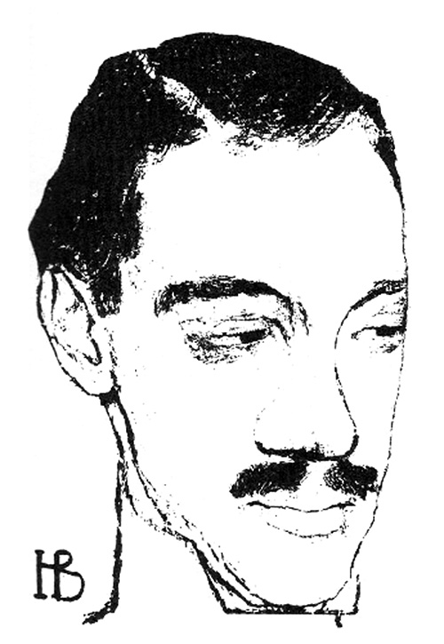 Н. С. Гумилёв,  1909 год