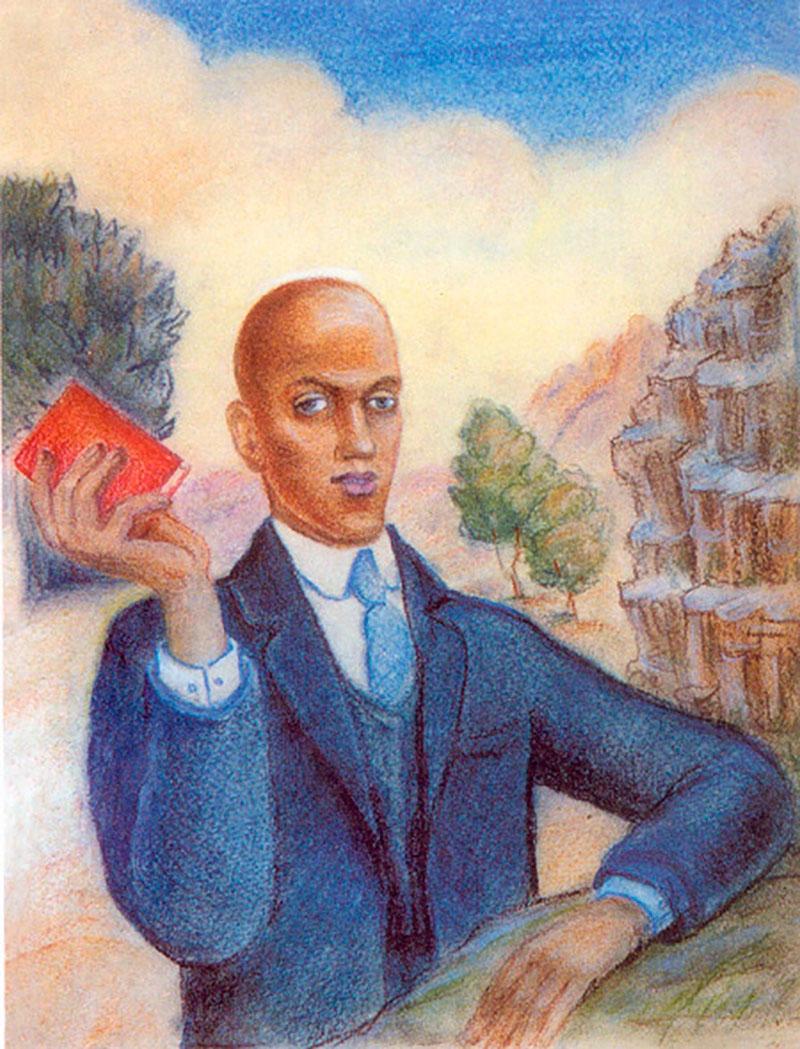 Реконструкция несохранившегося портрета (1919-1920)