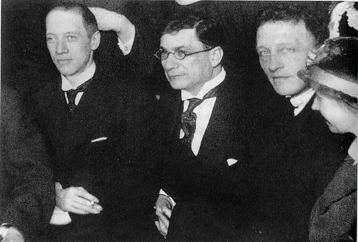 Н. С. Гумилёв, З. И. Гржебин, А. А. Блок