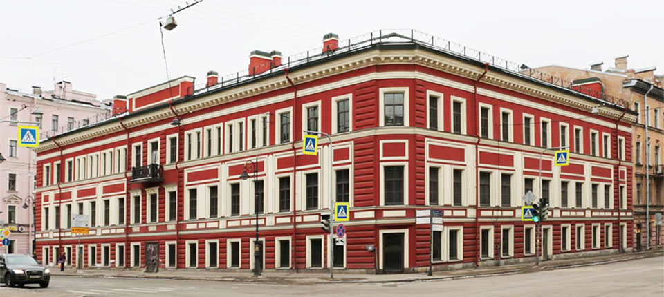 Лиговский пр., 1/43 (угол ул. Некрасова)