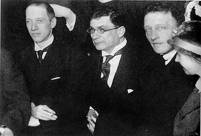 Н. С. Гумилёв, З. И. Гржебин, А. А. Блок