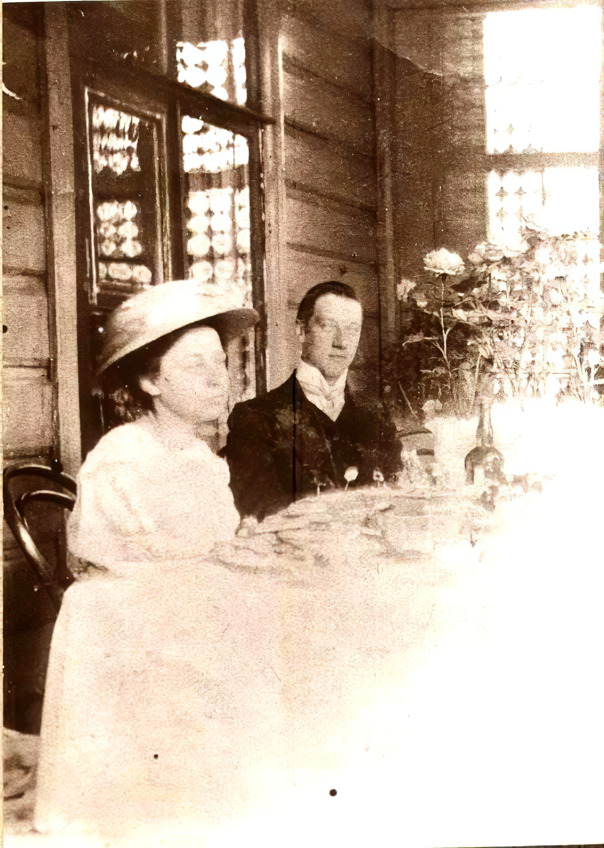 Гумилёв и Маша Кузьмина-Караваева